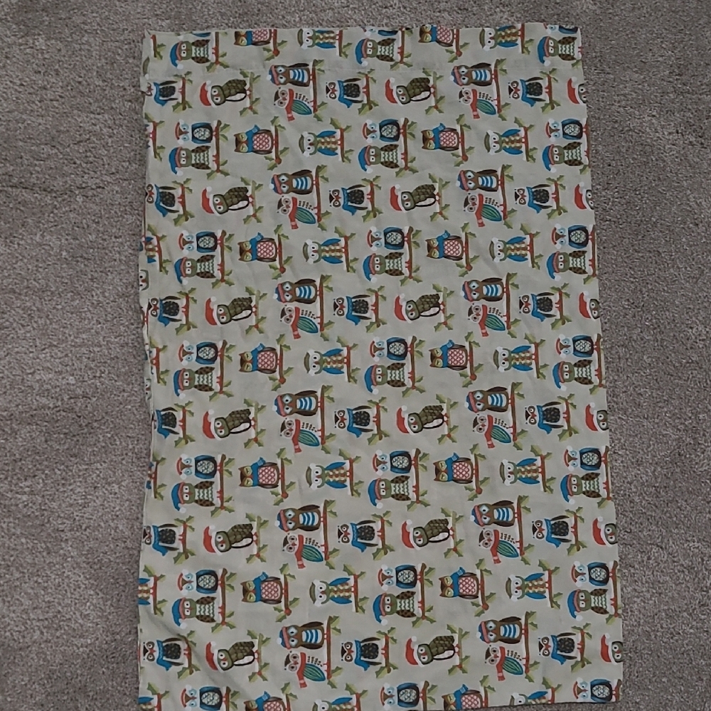 Whimsical Owl Pattern Fabric